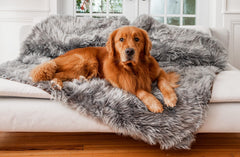 PAW BRANDS PupProtector waterproof-lining closeup highlights spill protection for furniture.