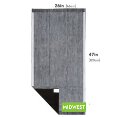 Paw Inspired bamboo charcoal odor-control close-up shows odor-neutralizing material