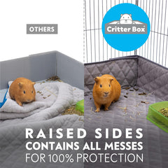 Paw Inspired Critter Box fits 2x4 cages at 24 by 48 inches