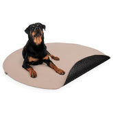 Paw Inspired round pee pad laid flat for oversized dog coverage