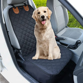 Paw Jamboree waterproof closeup shows spill protection for front seats
