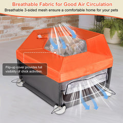 Paw Libero spacious 45inch interior offers roomy space for growing animals.