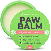 Bálsamo Paw Nectar para patas orgánico en tarro, cuidado suave para las patitas