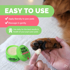 Patitas suaves gracias a Paw Nectar, crema orgánica para hidratación rápida