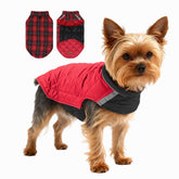 PawSailor Quilted dog winter coat front view delivers warm insulation for cold walks