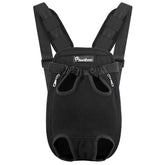 Pawaboo Pet Carrier Backpack front view showing compact fit for small pets