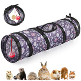 Pawaboo small-pet straight tunnel 60cm offers a roomy hideaway for hamsters and guinea pigs.