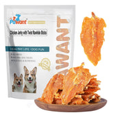 Pawant chicken jerky twist sticks puppy training snacks for focused obedience.