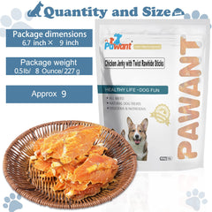Pawant chicken rawhide bones drying process emphasizes safe, digestible chews.