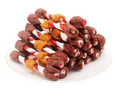Pawant triple flavor kabobs packaging showcases high-protein, low-fat dog treats for training.