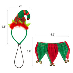 PAWCHIE red bell collar adds Christmas charm for pets