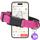 PawDuct collar reflectivo 360° mejora la visibilidad nocturna en paseos.