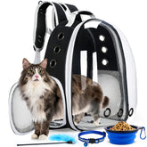 Pawfect Provisions cat backpack with bubble window for calm travel