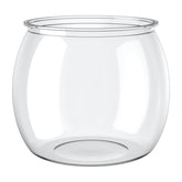 Pawfly 0.5 Gallon Mini Plastic Fish Bowl desk-setup, sturdy and clear for small fish.