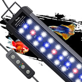 Pawfly 14W full-spectrum light highlights vibrant colors for clearer viewing in tanks