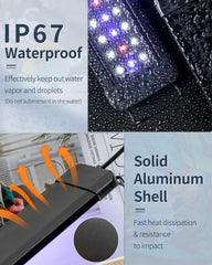 Pawfly 6–10 inch terrarium-fit bracket enables secure, stable mounting.