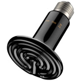 Pawfly 75W E26 Ceramic Heat Emitter provides no-light warmth for terrariums.