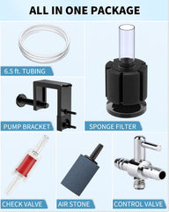 Pawfly air stone delivers fine bubbles to boost oxygenation in nano tanks.