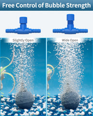 Pawfly valve with 3/16 ID tubing confirms compact dimensions for tight spaces