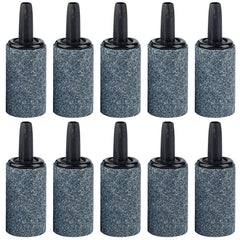 Pawfly aquarium air stone 1 inch diameter emits dense bubbles for nano tanks.