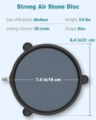 Pawfly mineral-material air diffuser built for reliable aeration.