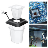 Pawfly aquarium bloodworm feeder floating cup secures feeding for small to medium fish