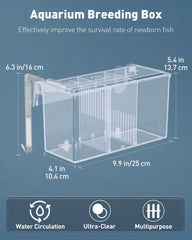 Pawfly wall-mount design saves space while keeping tank access easy