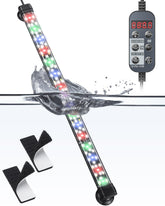Pawfly aquarium LED light full-spectrum close-up highlights true fish colors for vibrant viewing.