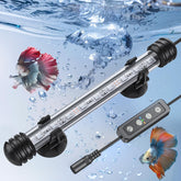 Pawfly 7.5-inch aquarium light front view for vibrant tank illumination.
