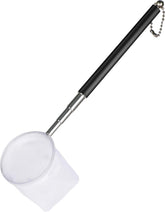 Pawfly aquarium net with 2-inch shrimp net safely scooping tiny shrimp.