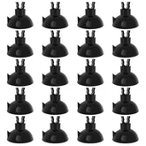 Pawfly aquarium suction cup clip tubing keeps tubing neatly in place for stable aeration.