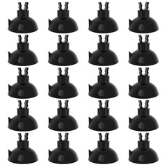 Pawfly aquarium suction cup clip tubing keeps tubing neatly in place for stable aeration.