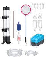 Pawfly Brine Shrimp Hatchery Kit assembly view for easy setup and observation.