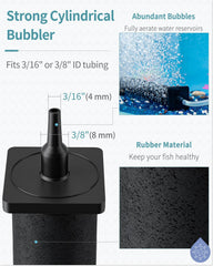 Pawfly dense bubbles provide thorough aeration for ponds and DWC systems.