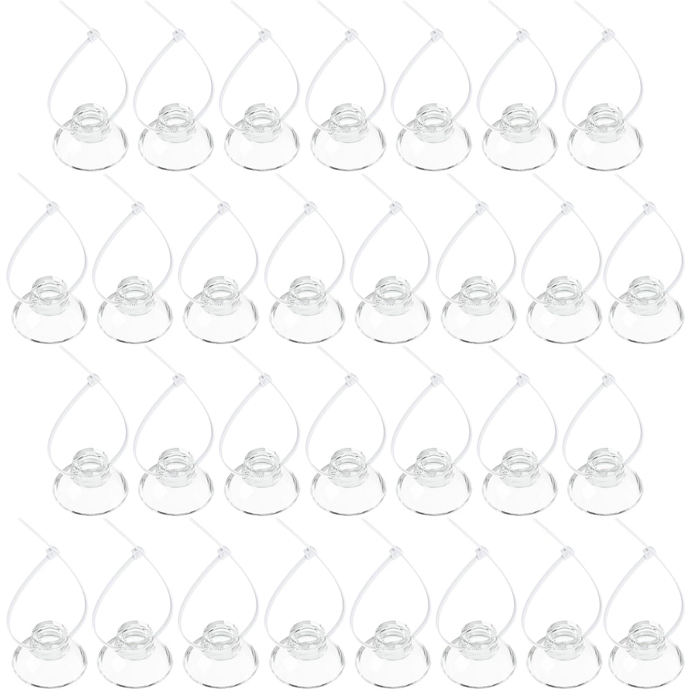 Pawfly suction cups 1 inch diameter securely mount aquarium decorations.