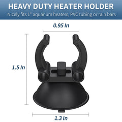 Pawfly suction cups on glass demonstrate strong adhesion for steady tank setups