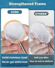 Pawfly tiny fish and shrimp net, 2-inch diameter, ideal for fry.
