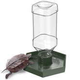 Pawfly water dispenser bottle refill demonstrates automatic hydration for terrarium pets