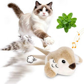Pawingcat Bird Toy angle shot—interactive movement sparks hunting instincts during play.