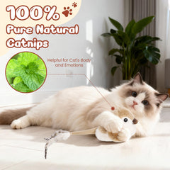 Pawingcat Bird Toy chirp mode showcases realistic sounds that spark exploration.