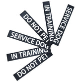 PawistaPal 6-pack service dog patches show easy role switching for multiple dogs.