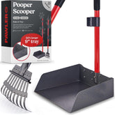 Pawler Pooper Scooper with 36-inch handle for comfortable yard cleanup.