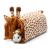 PAWNISAW guinea pig hideout tunnel house for cozy play and rest
