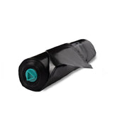 PawPail trash liner roll with 20 bags, convenient for yard cleanup and odor control.