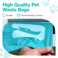 PawPail XL dog bags show extra thick durability for leak resistance.