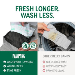 PAWPANG Copper Fit Mate Wrap S with liners in package highlights ready-to-use solution for quick changes.