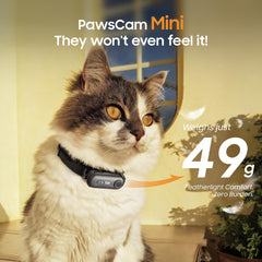 PAWPAWSEN 360° rotatable clip records from every angle.