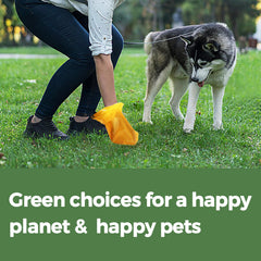 PAWSHOLIC extra thick leak-proof bags for mess-free cleanup