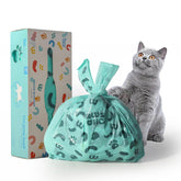 PAWSHOLIC lavender-scented bags shown in packaging for quick grab-and-go cleanup