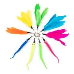 PAWSITIVE refill set of 12 pieces including feathers, butterflies, and worms